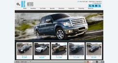 Desktop Screenshot of mkmotors.net